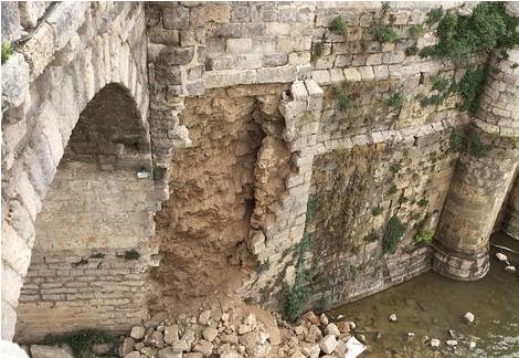 Derrumbe puente
