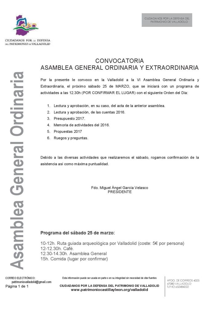 Asamblea CDPV